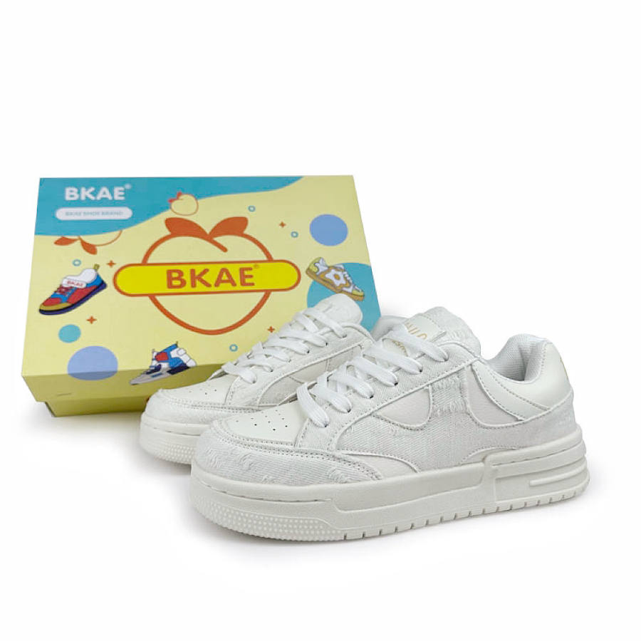 BKAE Slip Resistant, Abrasion Resistant, Lightweight Low top Skateboard Shoes Unisex