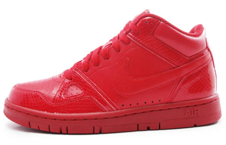 Nike Nike Air Prize Mid Slip Resistant Abrasion Resistant Mid top Skateboard Shoes Men's Red