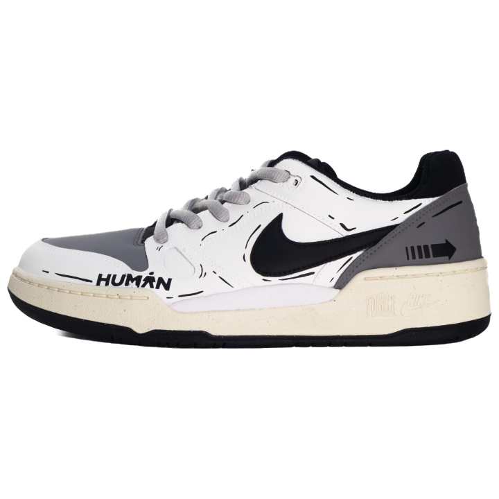 Nike Nike Full Force Low top Skateboard Shoes Unisex Black White