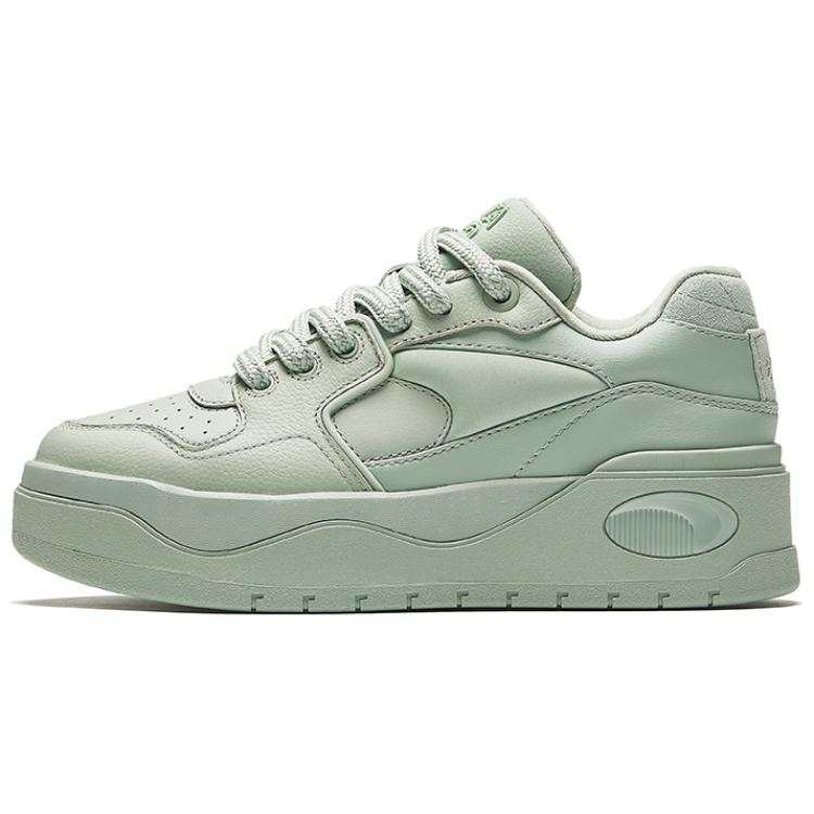 Anta 982EVO Slip Resistant, Abrasion Resistant, Support, Height Increasing Low top Skateboard Shoes Women's Green