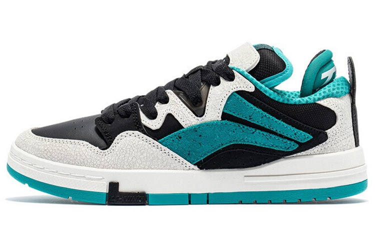 Li-Ning Li Ning Pro Suede Comfortable Slip Resistant, Abrasion Resistant, Lightweight Low top Skateboard Shoes Men's