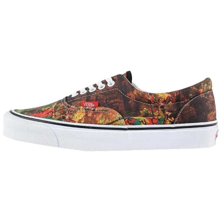 Vans UBIQ X Ron English x Vans Era LX Skateboard Shoes Unisex Brown White