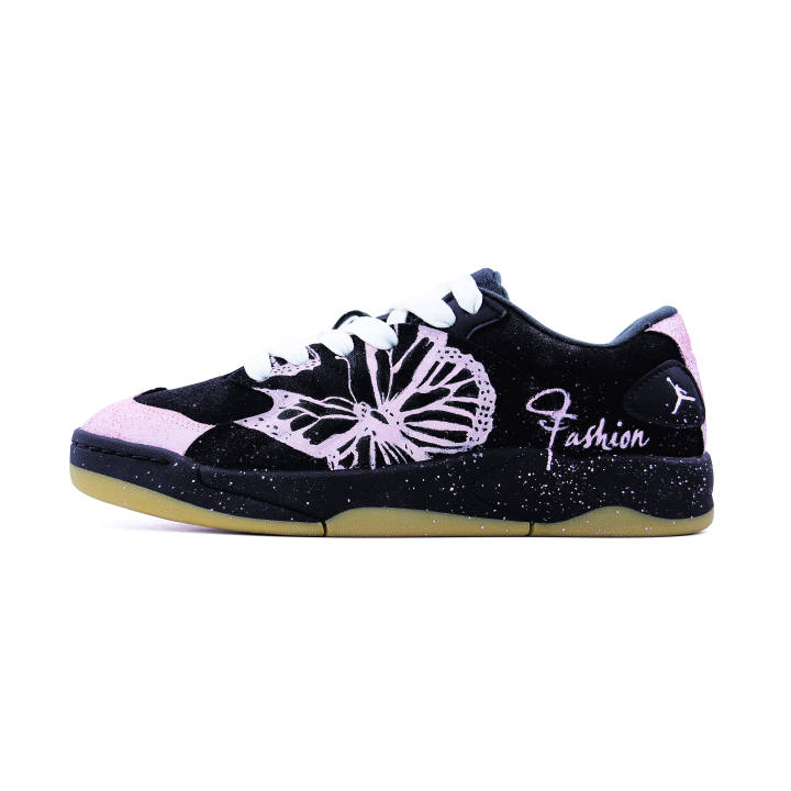 Jordan Jordan Session Skateboard Shoes Unisex Low Top Black Pink Colorway