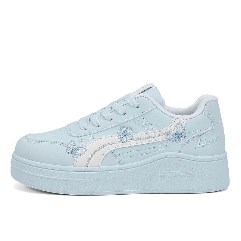 Warrior Cushioning Abrasion Resistant Height Increasing Low top Skateboard Shoes Women's