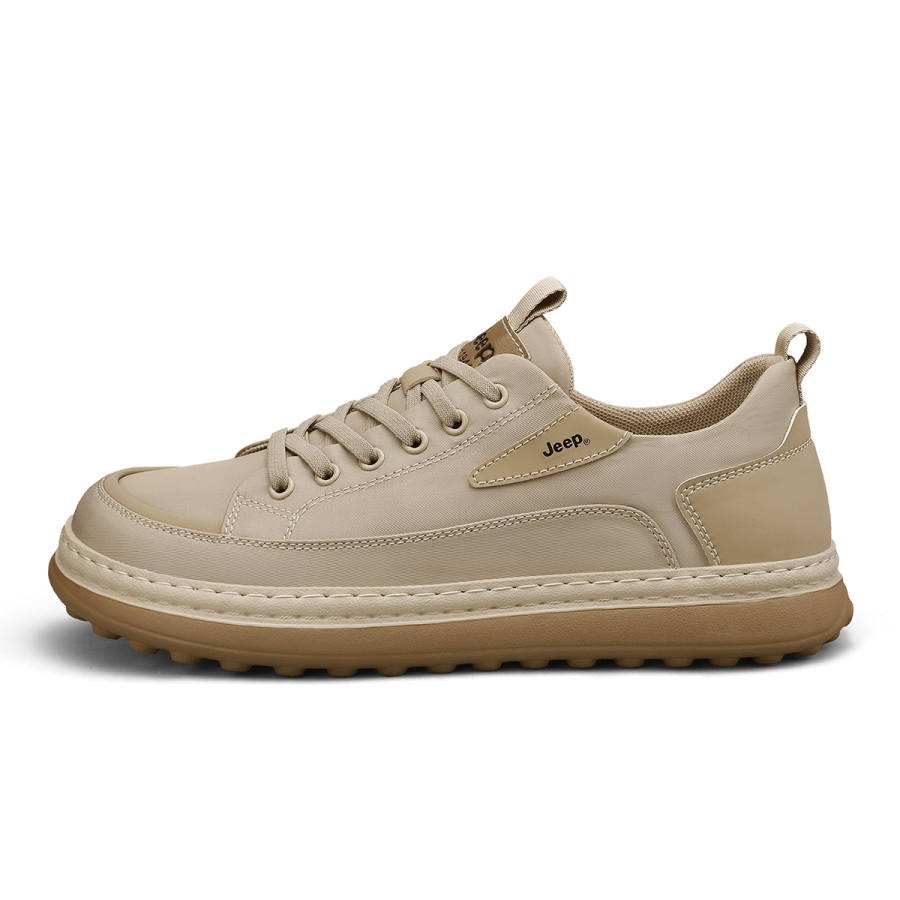 Jeep Fabric Wear resistant And Lightweight Low top Skateboard Shoes Men's