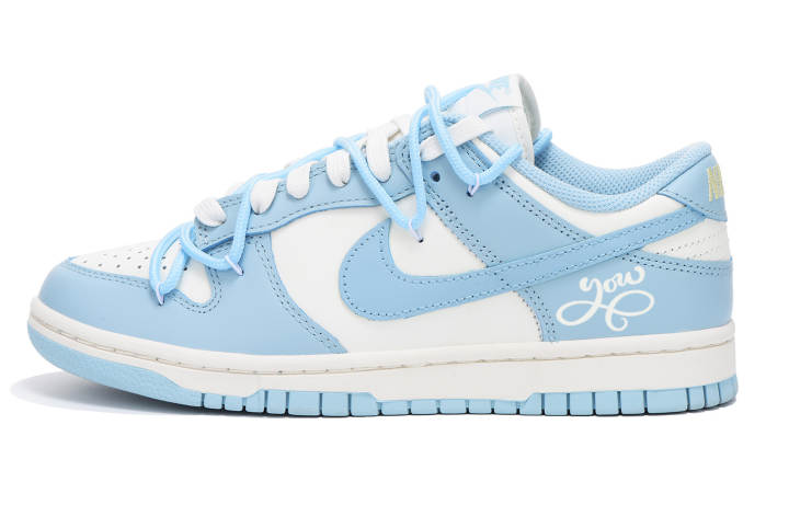 Nike Nike Dunk Low top Skateboard Shoes Women's Blue