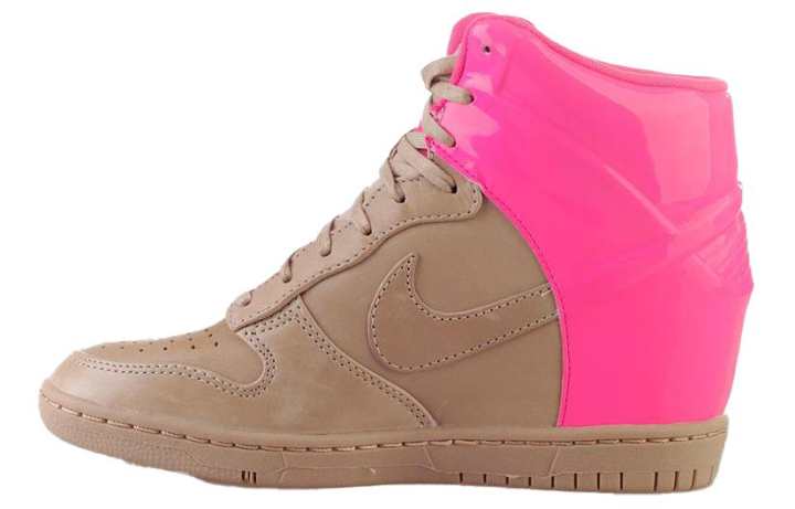 Nike Nike Dunk Sky High Vt Vachetta Tan Pink Flash Women's