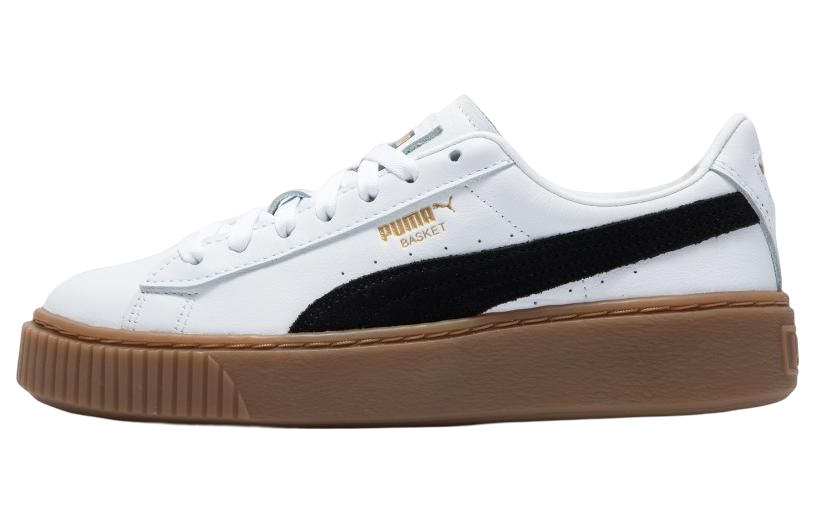 PUMA Basket Platform L 'White' Women's