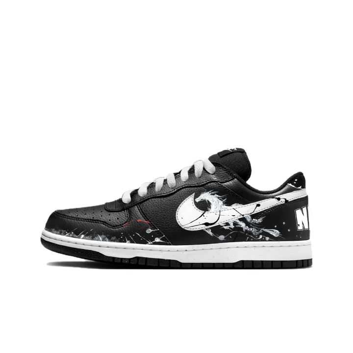 Nike Nike Big Ink Shadow Outlaw Low top Skateboard Shoes Men's Black White