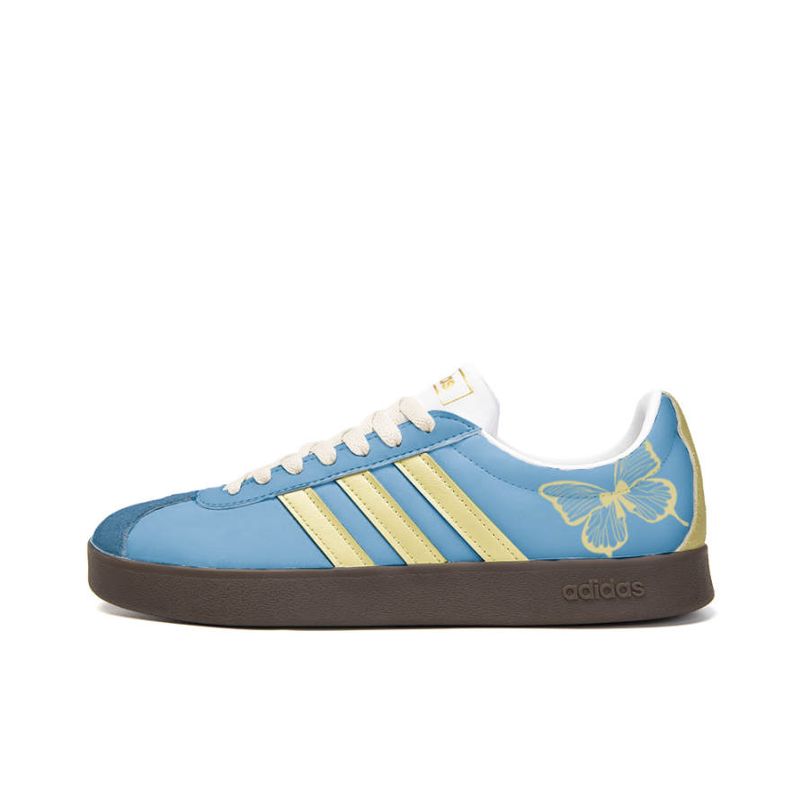 Adidas Neo VL Court 2.0 Slip Resistant Abrasion Resistant Low top Skateboard Shoes Unisex Peacock Blue