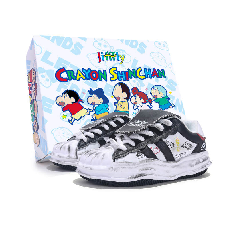 Jifffly SHINCHAN x Jifffly Coverage Slip Resistant Abrasion Resistant Coverage Slip Resistant And Abrasion Resistant Low top