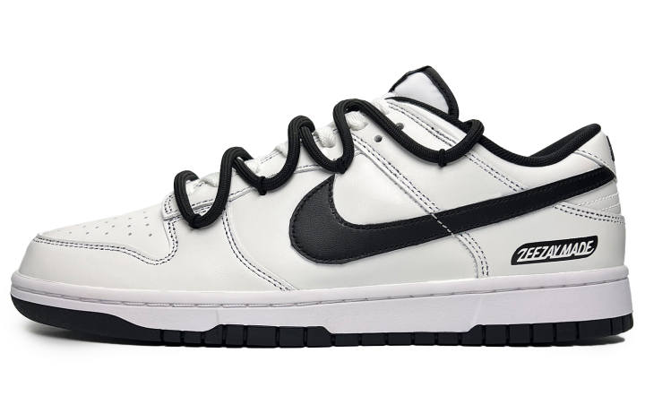 Nike Nike Dunk Low top Skateboard Shoes Unisex Black White