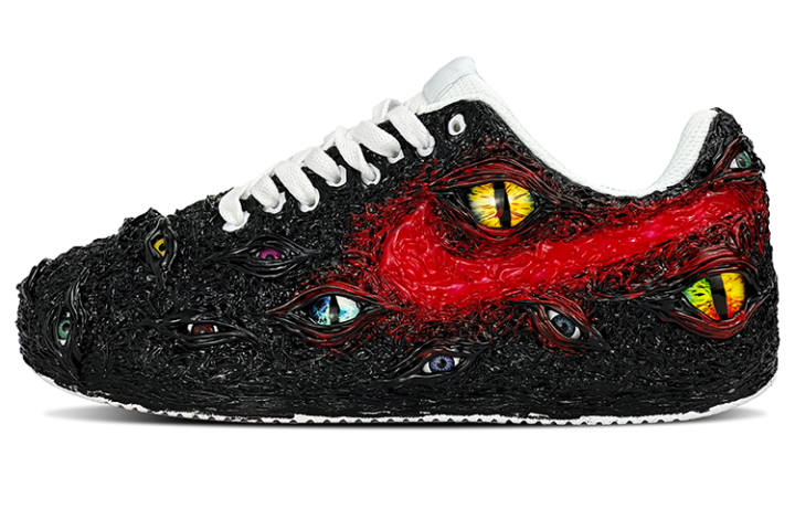 Nike Nike Court Vision 1 Skateboard Shoes Men's Low Top Black