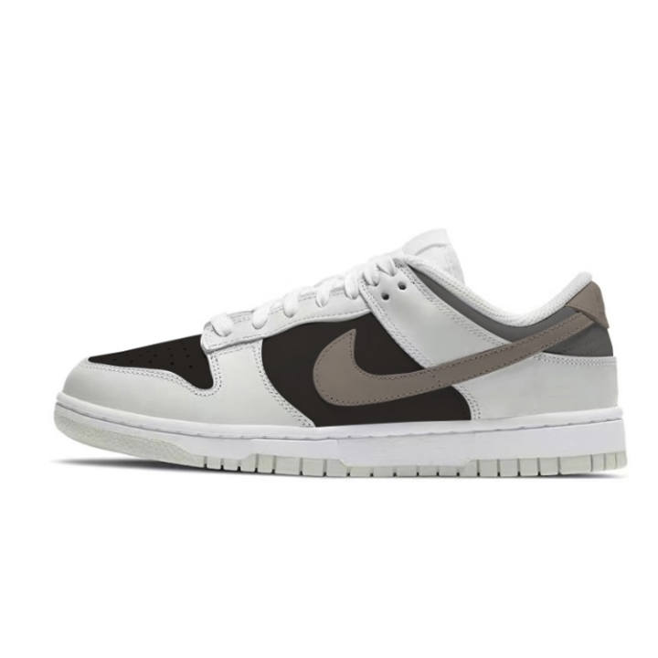 Nike Nike Dunk Cow Leather Slip Resistant, Abrasion Resistant, Lightweight Low top Skateboard Shoes Men's Black Gray