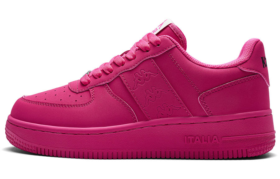 Kappa OG1 Back to Back Slip Resistant Abrasion Resistant Low top Skateboard Shoes Women's Cherry Red