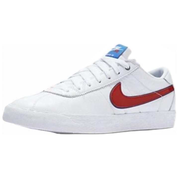 Nike Nike Bruin Slip Resistant Abrasion Resistant Low top Skateboard Shoes Unisex White