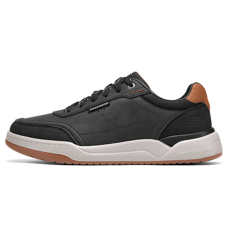 Skechers MENS USA STREET WEAR Low top Skateboard Shoes Men's Black