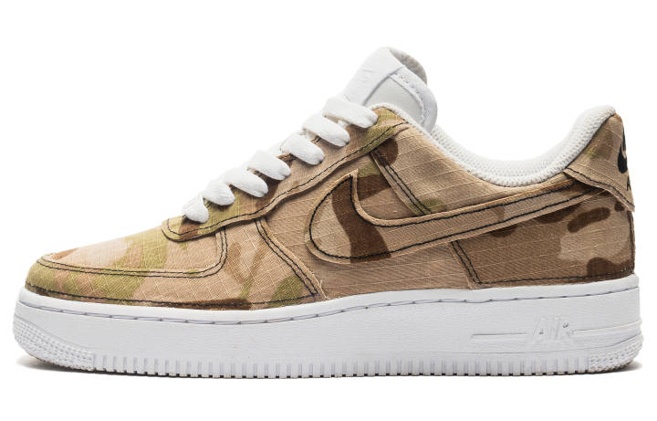 Nike Nike Air Force 1 Low top Skateboard Shoes Women's Brown