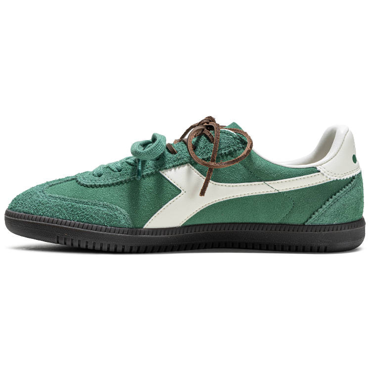 Diadora Cushioning Low top Skateboard Shoes Unisex Green White