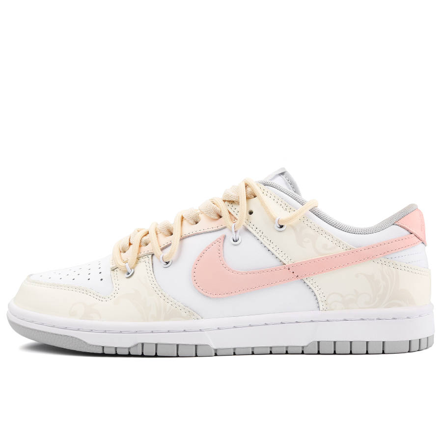 Nike Nike Dunk Nichang Sugar Whispers Abrasion Resistant Low top Skateboard Shoes Women's Yellow Pink