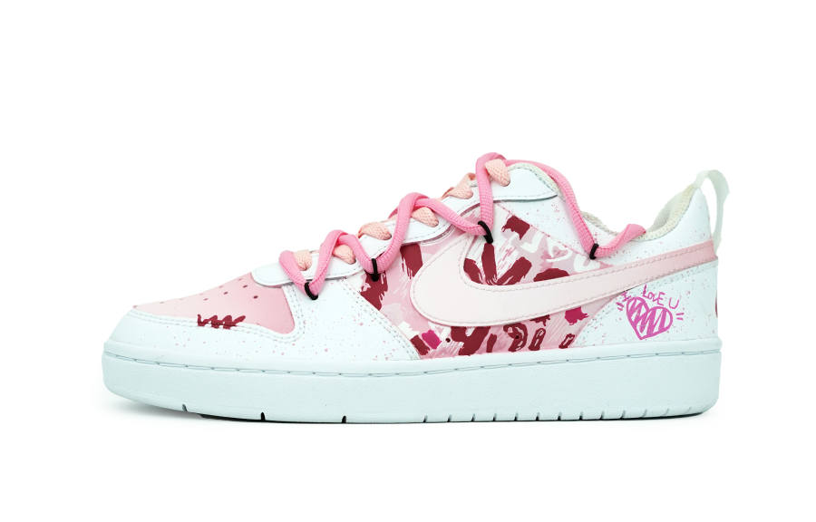Nike Nike Court Borough Heartbeat Neighborhood Slip Resistant Cushioning Abrasion Resistant Low top Skateboard Shoes Women's
