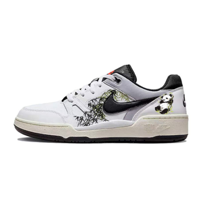 Nike Nike Full Force Slip Resistant Abrasion Resistant Low top Skateboard Shoes Men's White