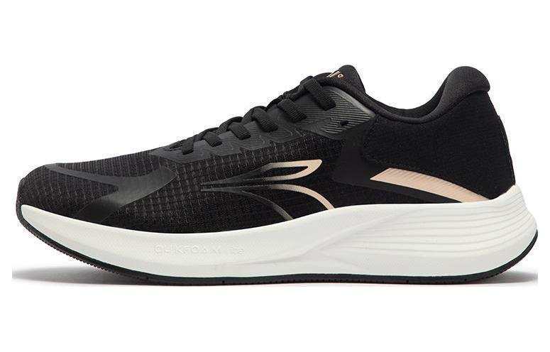 361° Slip Resistant Abrasion Resistant Low top Skateboard Shoes Women's Black Pink
