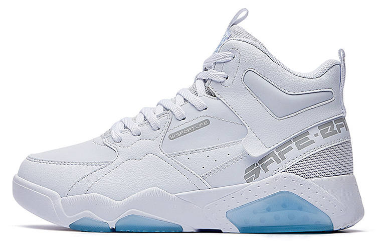 361° Touch Moon Fleece Lined Thermal High top Skateboard Shoes Women's White Blue
