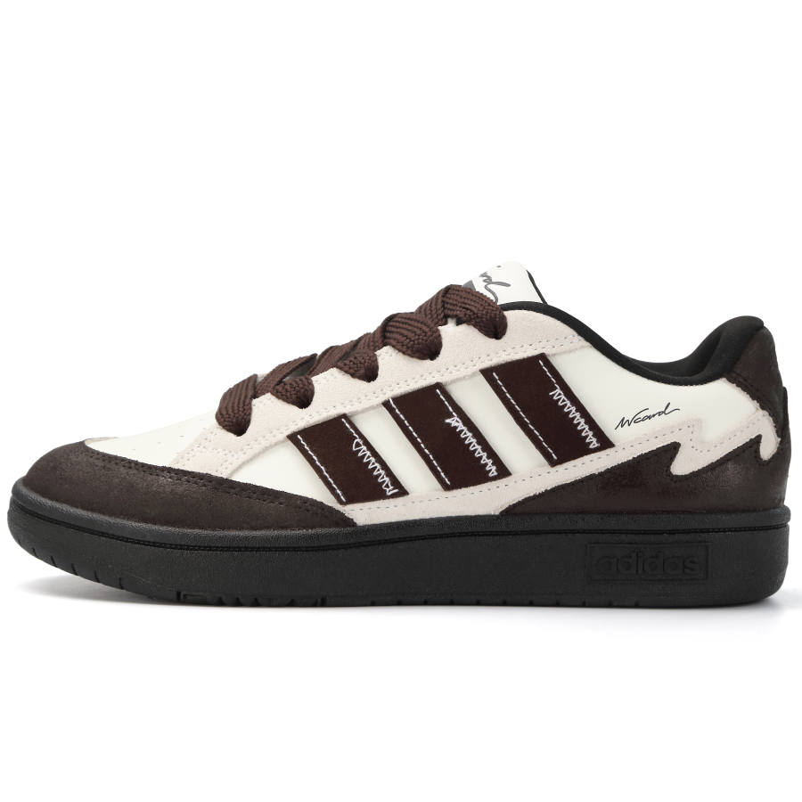 Adidas Adidas WCARD ADV COCO Chocolates Abrasion Resistant Low top Skateboard Shoes Unisex Brown
