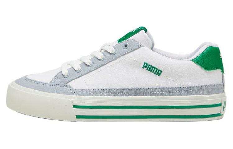 PUMA Court Classic Vulc Sneakers 'White Green'