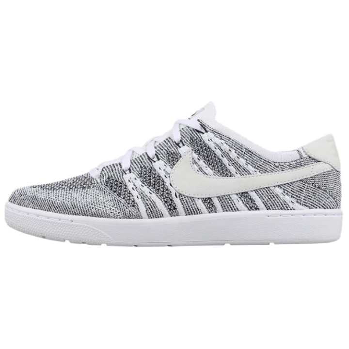 Nike Nike Tennis Classic Abrasion Resistant Low top Skateboard Shoes Men's White Black