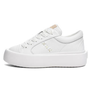 MQ Cow Split Leather Cushioning Abrasion Resistant Height Increasing Low top Skateboard Shoes Unisex