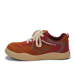 Yobn Wear resistant And Lightweight Low top Skateboard Shoes Women's Ancora Red