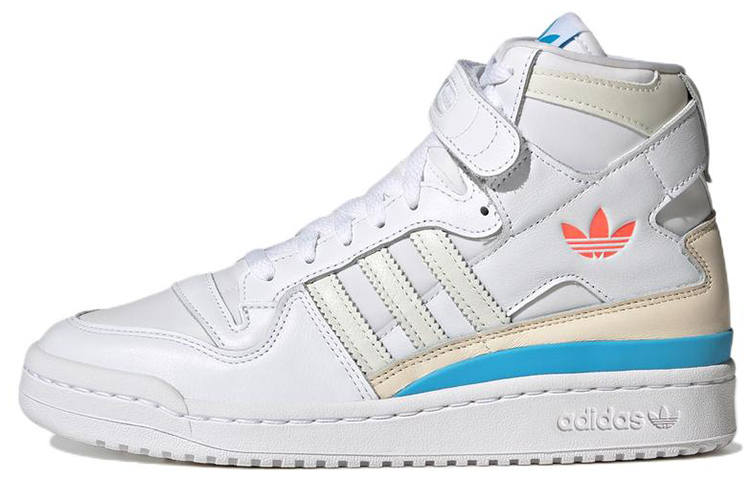 Adidas Originals Adidas Forum 84 High White Cream Blue Women's