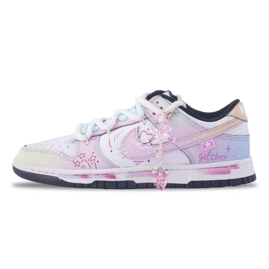 Nike Nike Dunk Leather Abrasion Resistant Abrasion Resistant Low top Skateboard Shoes Women's