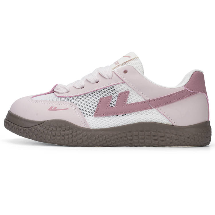 WARRIOR Low top Skateboard Shoes Women's Pink White