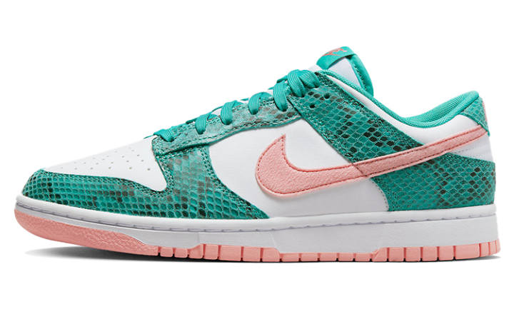 Nike Nike Dunk Low 'Washed Teal Snakeskin'