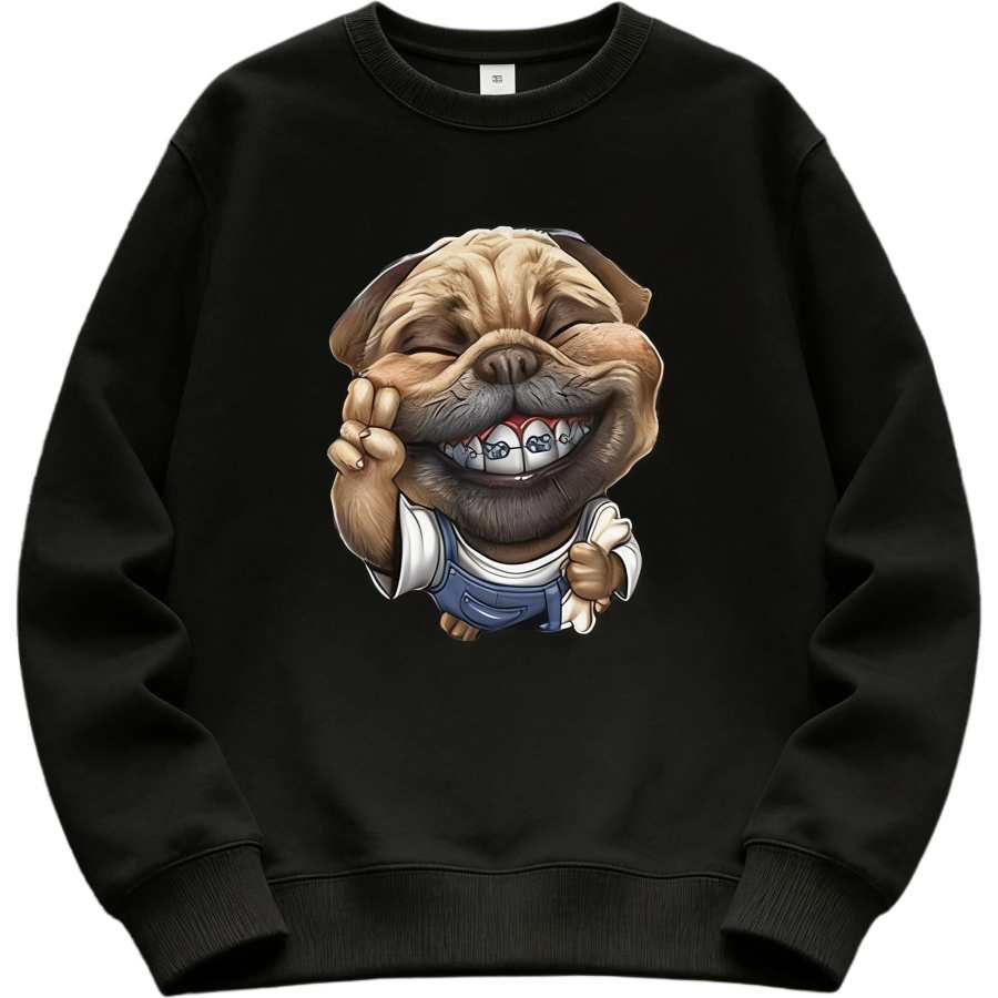 Sugarfunk Sugarfunk Sweatshirts Men's Crew Neck Moderate Regular