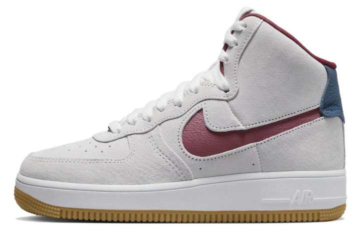 Nike Nike Air Force 1 High Sculpt Grey Suede Women's