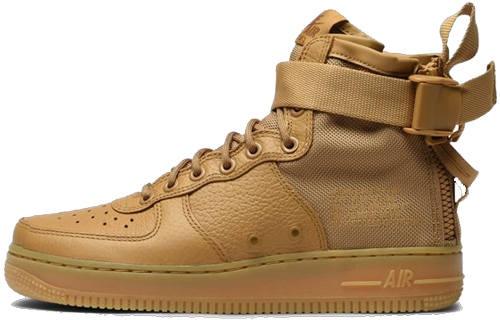 Nike Nike Sf Air Force 1 Mid Elemental Gold Women's