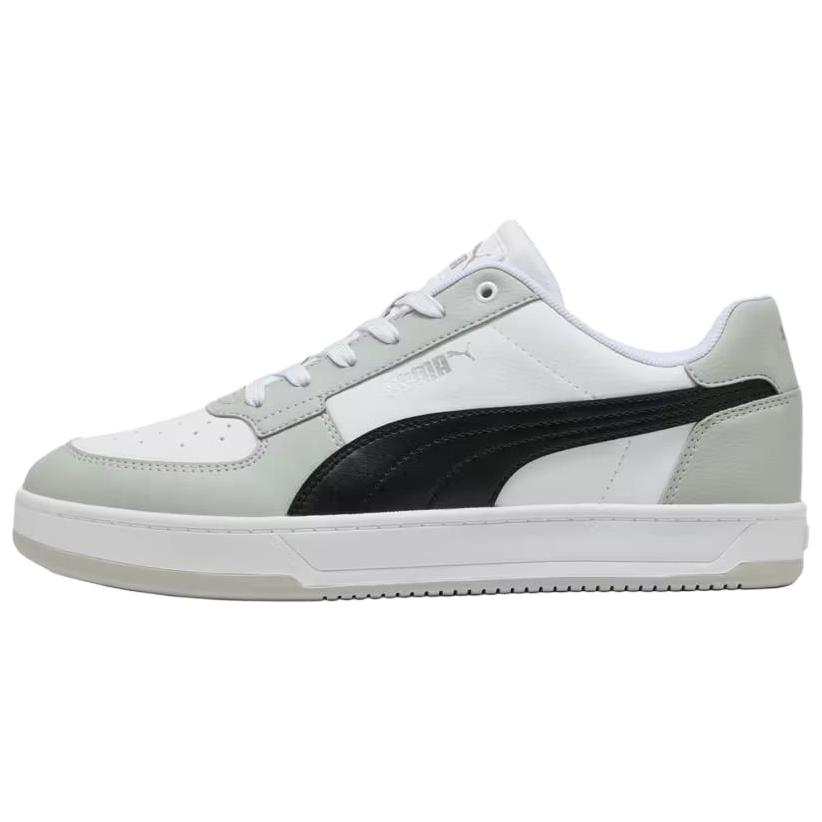 PUMA Caven 2.0 Abrasion Resistant Low top Skateboard Shoes Unisex White Black