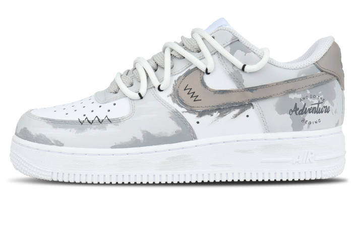 Nike Nike Air Force 1 Quick Dry Low top Skateboard Shoes Unisex White