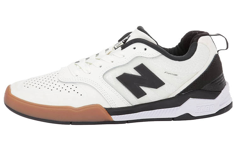 New Balance New Balance NB 868 Fabric Abrasion Resistant, Lightweight, And Breathable Low top Skateboard Shoes Men's Sea Salt White