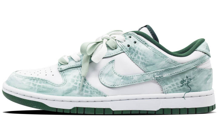 Nike Nike Dunk Forest Son Chinese Style Slip Resistant Low top Skateboard Shoes Unisex White