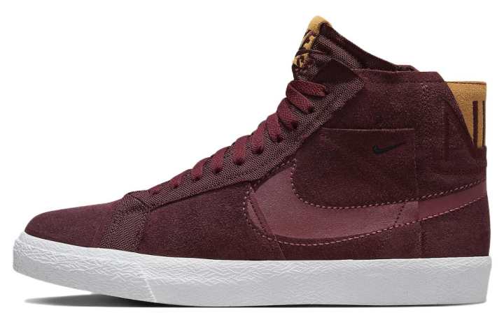 Nike Nike Zoom Blazer Mid Premium Sb 'Maroon Patchwork'