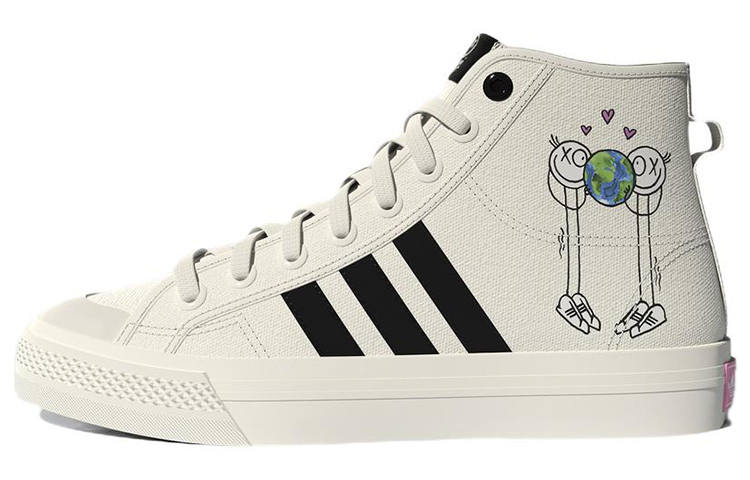 Adidas Originals Nizza André Saraiva x Nizza Adidas Originals Hi Rf 'The World Needs Love'