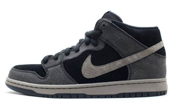 Nike Nike Sb Dunk Mid Black Iron White
