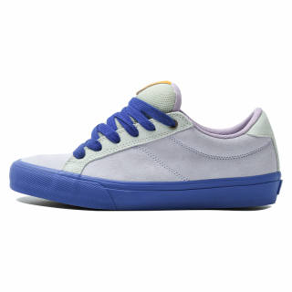 GOLUCK Bear Collection, Puffy Shoes Suede Cushioning Abrasion Resistant Low top Skateboard Shoes Unisex Purple Grape