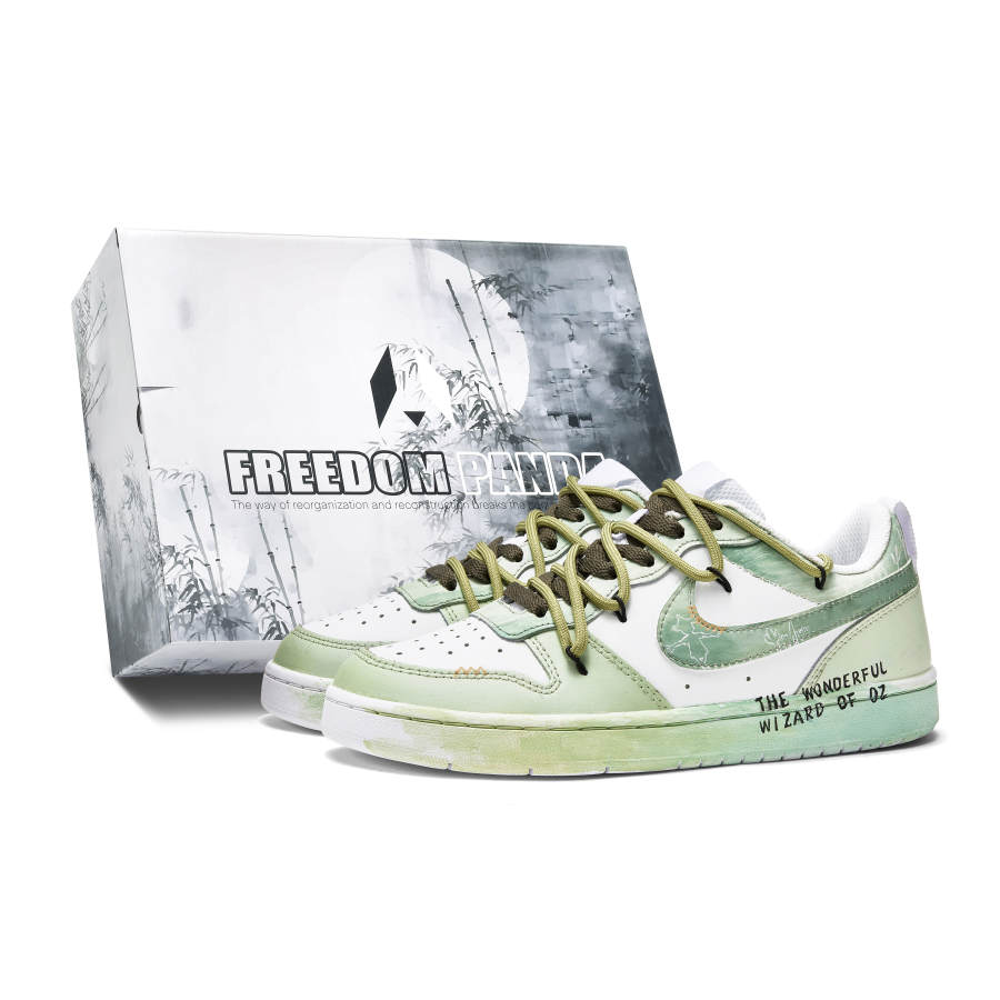 Nike Nike Court Borough Skateboard Shoes Women's Low Top White/Green
