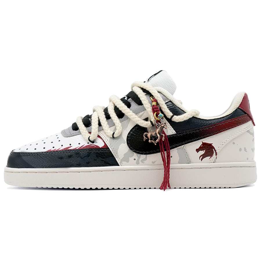Nike Nike Court Vision Abrasion Resistant Balance Abrasion Resistant Balance Low top Skateboard Shoes Unisex Ecru